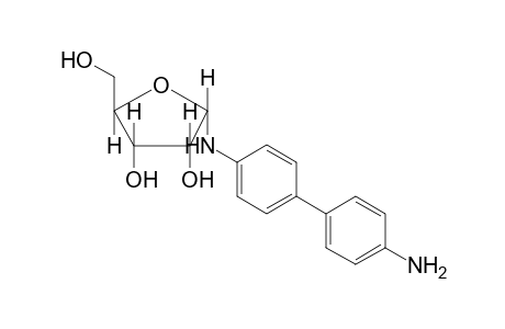 2-(4'-Amino-biphenyl-4-ylamino)-5-hydroxymethyl-tetrahydro-furan-3,4-diol