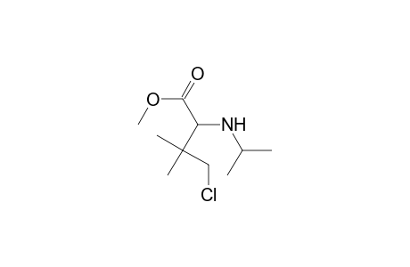 4-Chloro-2-(isopropylamino)-3,3-dimethyl-butyric acid methyl ester