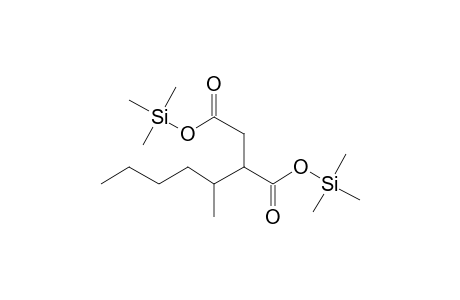 2-(1-Methylpentyl)succinic acid, di(trimethylsilyl) ester