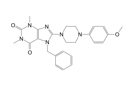 7-benzyl-8-[4-(4-methoxyphenyl)-1-piperazinyl]-1,3-dimethyl-3,7-dihydro-1H-purine-2,6-dione