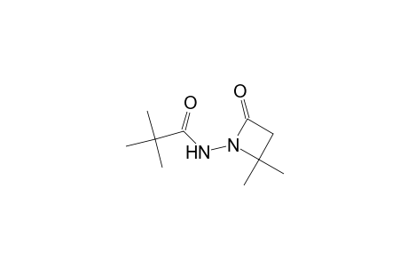 Propanamide, N-(2,2-dimethyl-4-oxo-1-azetidinyl)-2,2-dimethyl-
