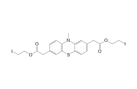 2,7-bis[(2'-Iodoethoxycarbonyl)methyl]-N-methylphenothiazinhe