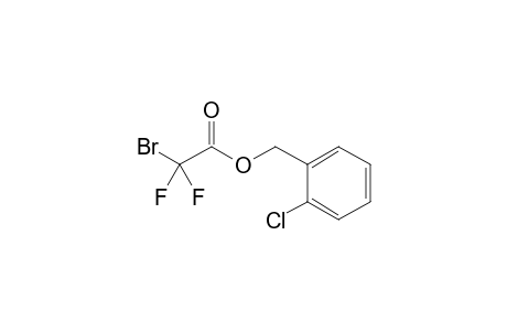 (2-chlorophenyl)methyl 2-bromanyl-2,2-bis(fluoranyl)ethanoate