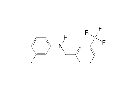 3-Methyl-N-([3-(trifluoromethyl)phenyl]methyl)aniline