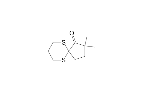 2,2-Dimethyl-6,10-dithiaspiro[4.5]decan-1-one