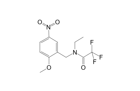 N-Ethyl-N-[2-methoxy-5-nitrobenzyl]trifluoroacetamide