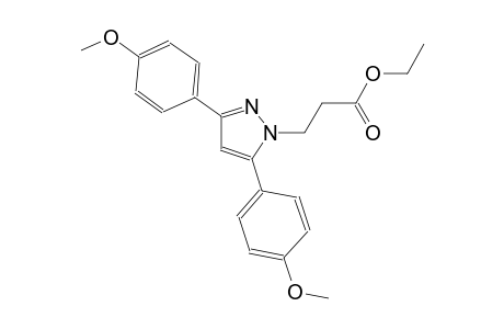 ethyl 3-[3,5-bis(4-methoxyphenyl)-1H-pyrazol-1-yl]propanoate