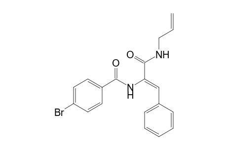 N-((Z)-1-[(Allylamino)carbonyl]-2-phenylethenyl)-4-bromobenzamide