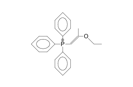 Triphenyl-(2-trans-ethoxy-propenyl)-phosphonium cation