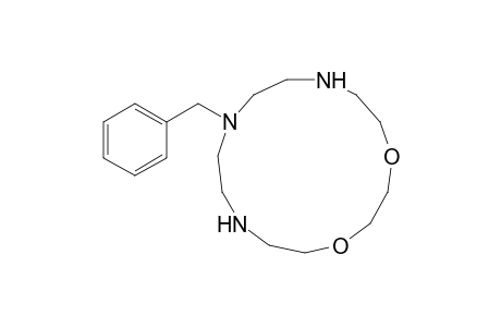 10-Benzyl-1,4-dioxa-7,10,13-triazacyclopentadecane