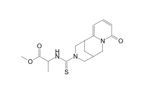 methyl 2-({[(1R,9R)-6-oxo-7,11-diazatricyclo[7.3.1.0~2,7~]trideca-2,4-dien-11-yl]carbothioyl}amino)propanoate