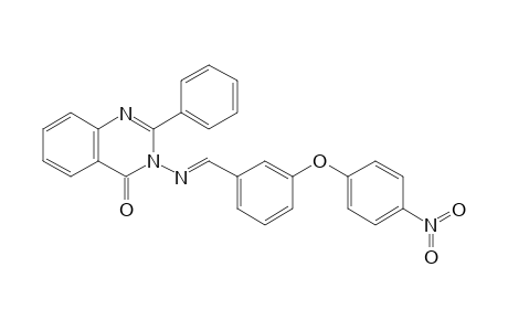 3-({(E)-[3-(4-nitrophenoxy)phenyl]methylidene}amino)-2-phenylquinazolin-4(3H)-one