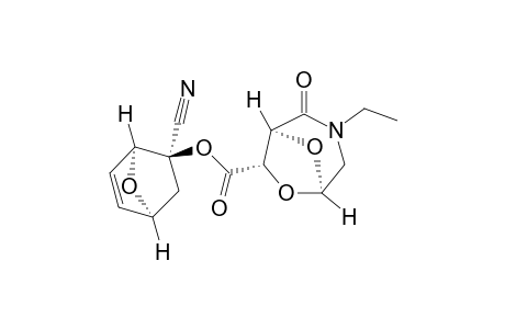 (1'S,2'R,4'S)-2'-exo-Cyano-7'-oxabicyclo[2.2.1]hept-5'-en-2'-endo-yl (1S,5R,7S)-3-ethyl-2-oxo-6,8-dioxa-3-azabicyclo[3.2.1]octane-7-exo-carboxylate