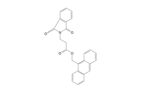 1,3-DIOXO-2-ISOINDOLINEPROPIONIC ACID, 9-ANTHRYLMETHYL ESTER