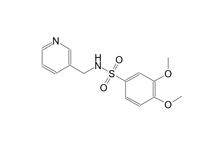3,4-dimethoxy-N-(3-pyridinylmethyl)benzenesulfonamide