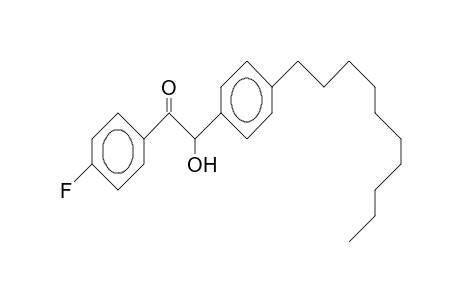 A-(4-Fluoro-benzoyl)-4-decyl-benzylalcohol