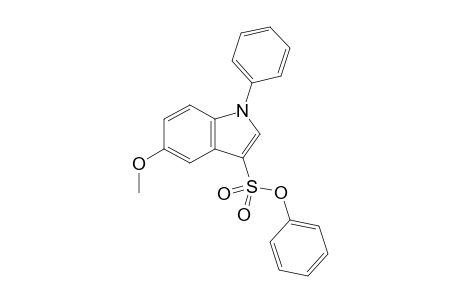 Phenyl 5-methoxy-1-phenyl-1H-indole-3-sulfonate