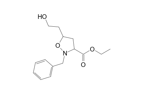 cis/trans-2-Benzyl-5-(2-hydroxyethyl)isoxazolidine-3-carboxylic acid ethyl ester