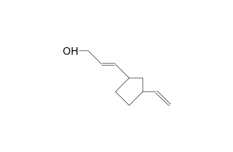 1-(3-Hydroxy-trans-propenyl)-3-vinyl-cyclopentane
