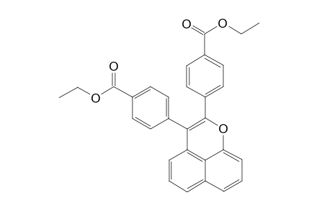 Diethyl 4,4'-(naphtho[1,8-bc]pyran-2,3-diyl)diphenyldibenzoate