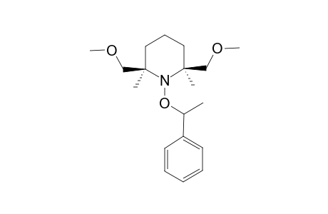 CIS-2,6-BIS-METHOXYMETHYL-2,6-DIMETHYL-1-(1-PHENYLETHOXY)-PIPERIDINE-