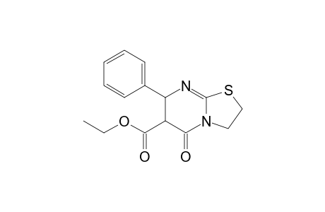 7-Phenyl-5-oxothiazolidino[3,2-a]dihydropyrimidine-6-ethylcarboxylate