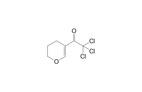 2,2,2-trichloro-1-(5,6-dihydro-4H-pyran-3-yl)ethanone