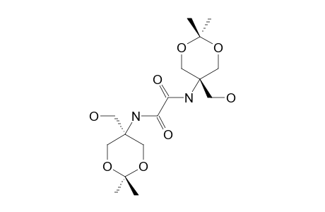 N,N'-BIS-(5-HYDROXYMETHYL-2,2-DIMETHYL-1,3-DIOXAN-5-YL)-ETHANEDIAMIDE