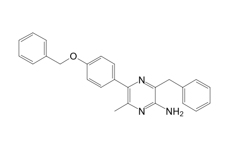 3-Benzyl-5-(4-benzyloxyphenyl)-6-methylpyrazinamine