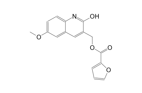 (2-hydroxy-6-methoxy-3-quinolinyl)methyl 2-furoate