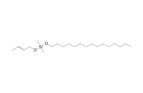 Silane, dimethyl(but-2-enyloxy)pentadecyloxy-