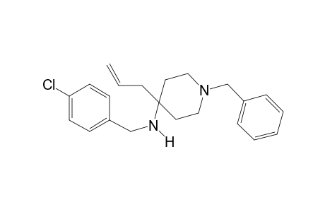 4-Allyl-1(N)-benzyl-4-[N-(4'-chlorobenzyl)amino]piperidine