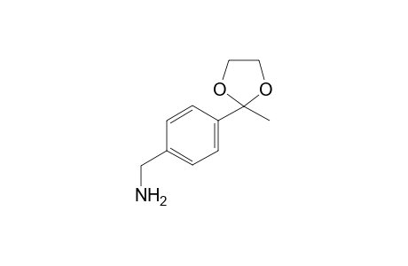 4-(1,3-dioxolan-2-yl)-4-methylbenzylamine