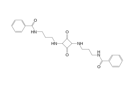 N-{3-[(3-{[3-(benzoylamino)propyl]amino}-2,4-dioxocyclobutyl)amino]propyl}benzamide