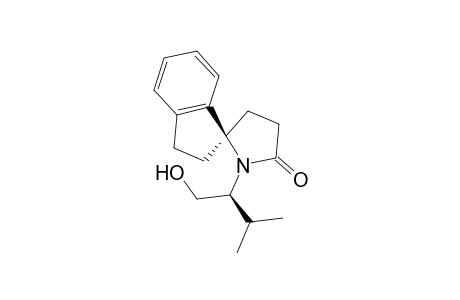 (1R)-1'-[(1S)-1-(hydroxymethyl)-2-methyl-propyl]spiro[indane-1,5'-pyrrolidine]-2'-one