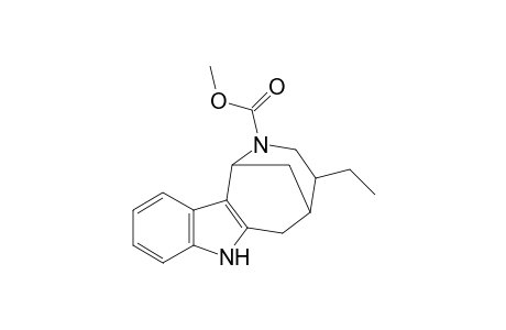 (1RS,4RS,5SR)-4-Ethyl-2-(methoxycarbonyl)-1,2,3,4,5,6-hexahydro-1,5-methanoazicino[4,3-b]indole
