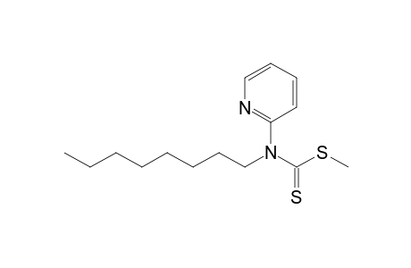 Methyl N-octyl-N-(2-pyridyl)dithiocarbamate