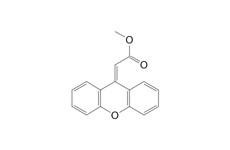 Acetic acid, 9H-xanthen-9-ylidene-, methyl ester