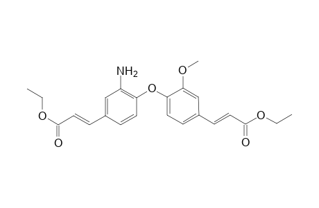 (2-Amino-2'-methoxy-4,4'-diacrylic acid ethyl ester)diphenyl ether
