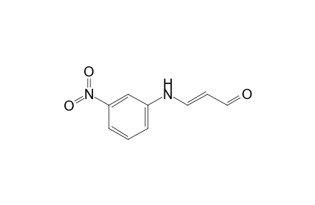 .beta.-(m-Nitrophenylamino)acrolein