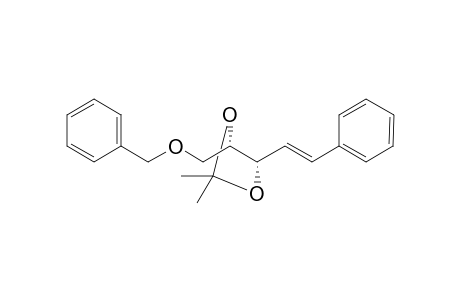 1-[O-(Benzyloxy)-5-phenyl-4-pentene-1,2-diol - acetonide