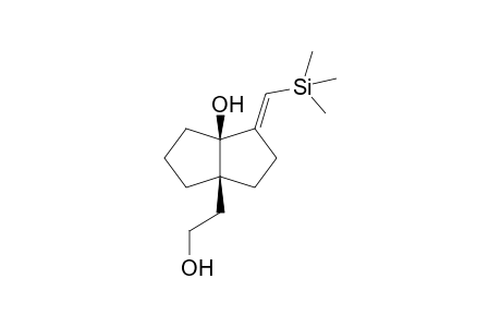 (3aR,4E,6aS)-6a-(2-hydroxyethyl)-4-(trimethylsilylmethylene)-2,3,5,6-tetrahydro-1H-pentalen-3a-ol