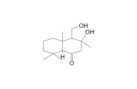 1(2H)-NAPHTHALENONE, OCTAHYDRO-3-HYDROXY-4-(HYDROXYMETHYL)-3,4A,8,8A-T