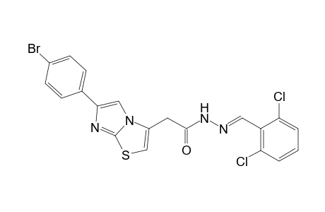 [6-(4-bromophenyl)imidazo[2,1-b]thiazol-3-yl]acetic acid 2,6-dichlorobenzylidenehydrazide
