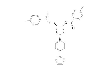 1,2-DIDEOXY-1-BETA-[4-(2-THIENYL)-PHENYL]-3,5-DI-O-(4-TOLUOYL)-D-RIBOFURANOSIDE