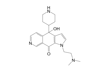 1-[2'-(N,N-Dimethylamino)ethyl]-4-hydroxy-4-(piperidin-4"-yl)-1H-pyrrolo[3,2-g]isoquinolin-9(4H)-one