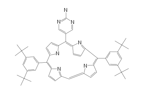 5-(2-AMINOPYRIMIDIN-5-YL)-10,20-BIS-(3,5-DI-TERT.-BUTYLPHENYL)-21H,23H-PORPHINE
