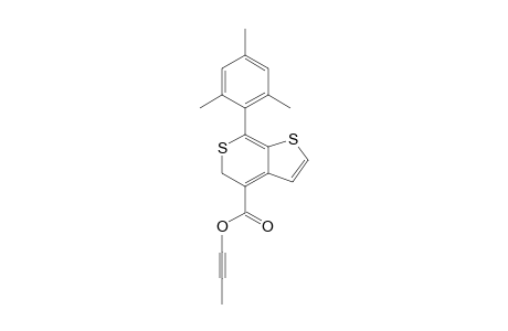 Propynyl 7-(2,4,6-trimethylphenyl)-5H-thieno[2,3-c]thiopyran-4-carboxylate