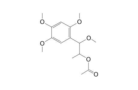 2-acetoxy-1-methoxy-1-(2',4',5'-trimethoxyphenyl)propane