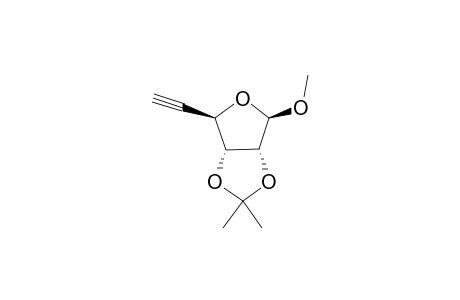 METHYL-5,6-DIDEOXY-2,3-O-ISOPROPYLIDENE-BETA-D-RIBO-HEX-5-YNOFURANOSIDE